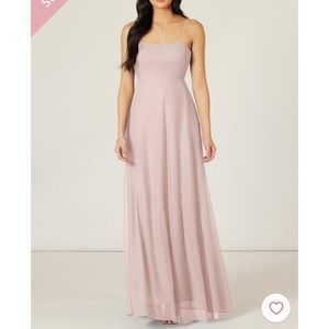 Azazie Rae color dusty rose